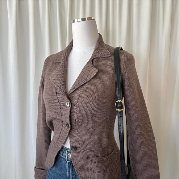 Vintage Marion Foale cardigan wool sweater. - Picture 5 of 8